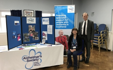 Sir David Amess MP with Judith Wilkinson